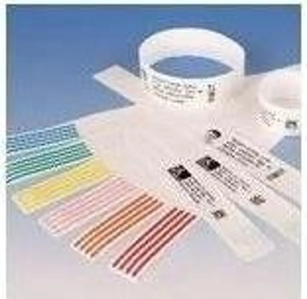 Bracelets d'identification Zebra 10006997K en polypropylène 19x279mm