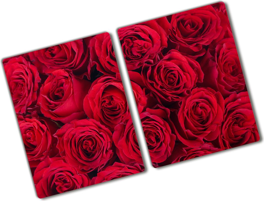 Tulup Glas Herdabdeckplatte - 2x40x52 cm - Produktbild 