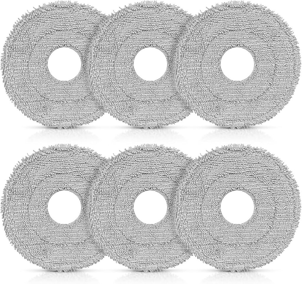6 Stück Wischtücher Ersatzteile für Dreame L10s Ultra Gen 2 / Gen 3 / L10s Pro Ultra / X40 / X50 Ultra / X50 Master / L40 Ultra AE / L40 Ultra/M...