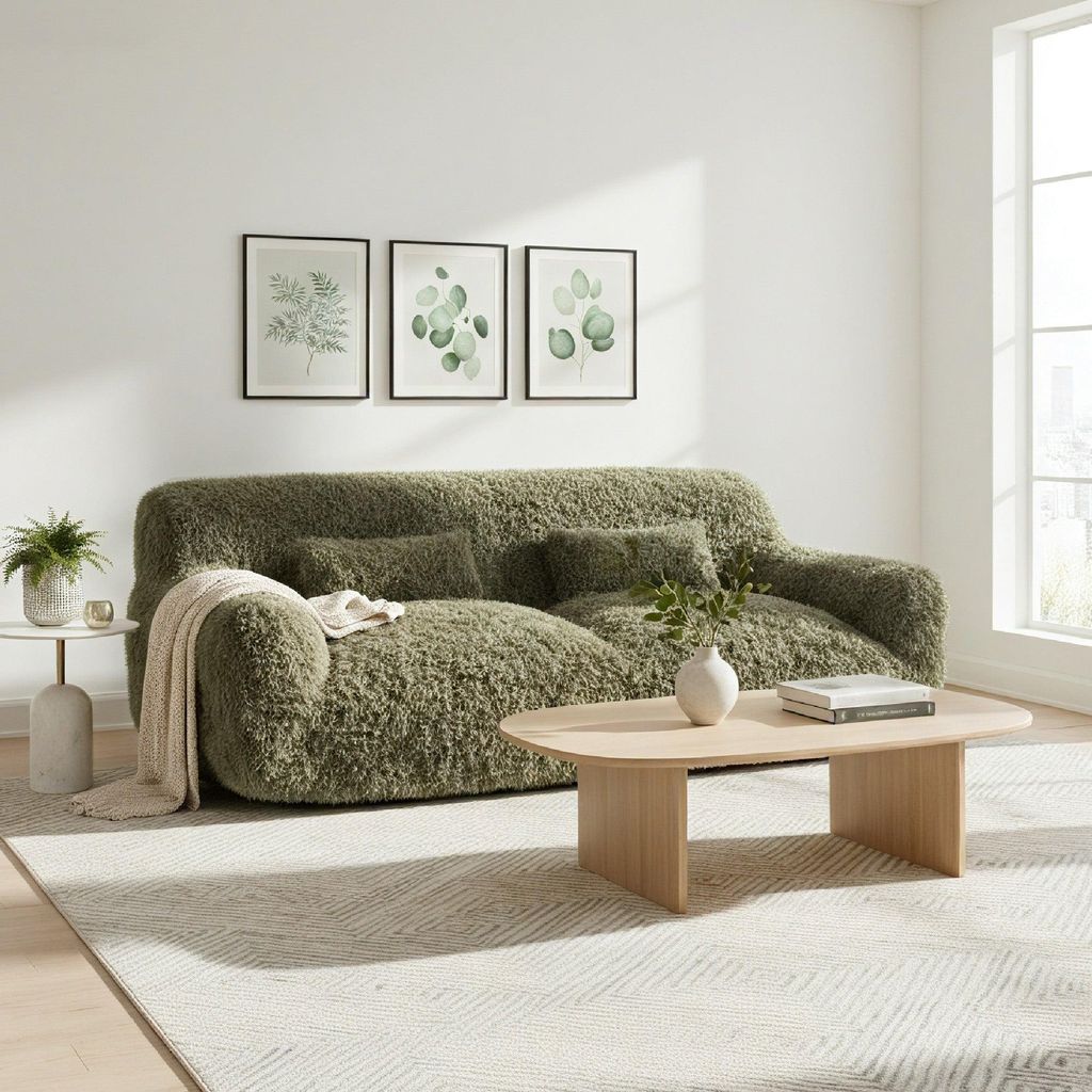 CHITA Sofa aus Fleece, platzsparend, Vakuum-Kompression, Produktbild 