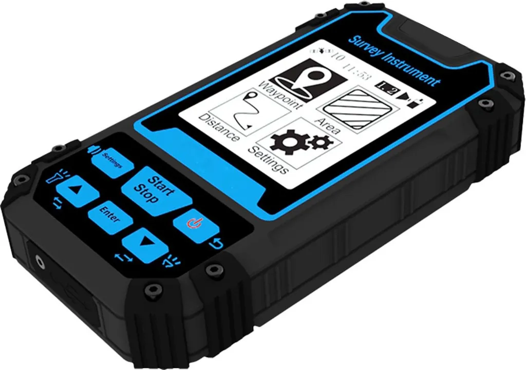 GPS de surface agricole portable avec navigation trail et haute précision