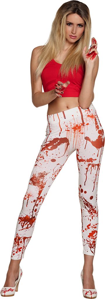 Leggings jambes ensanglantées taille unique Image du produit 