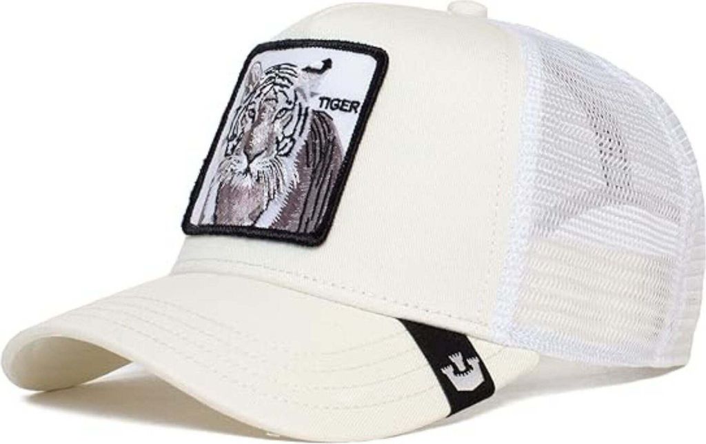 Goorin Bros. Die White Tiger Trucker Cap, Weiß One Size Produktbild 17