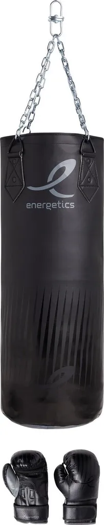 Kit de boxe junior ENERGETICS gris foncé set de frappe complet