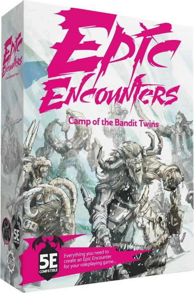 Epic Encounters Camp of the Bandit Twins - Miniaturen - Tabletop-Rollenspiel Zubehör - ENG Edition