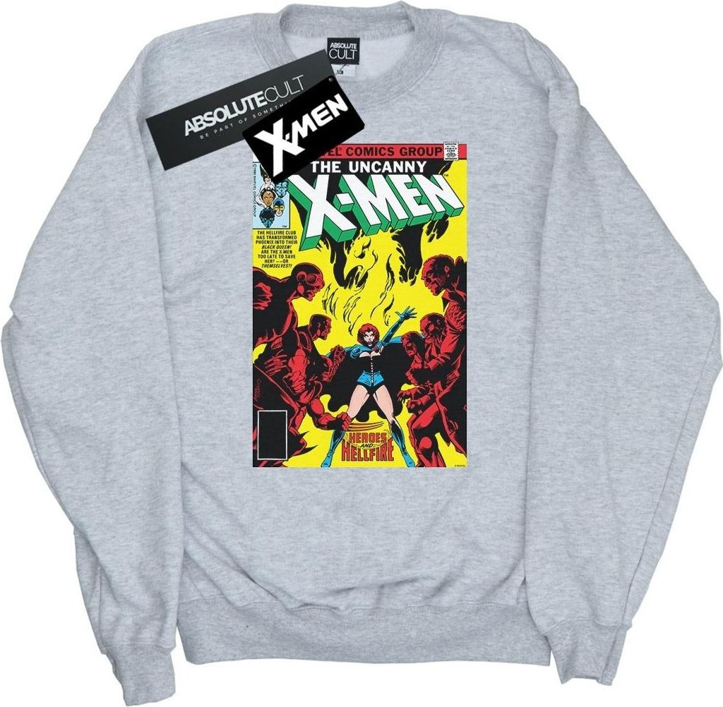 Marvel - "X-Men Phoenix Black Queen" Sweatshirt für Herren BI48651 (S) (Grau)