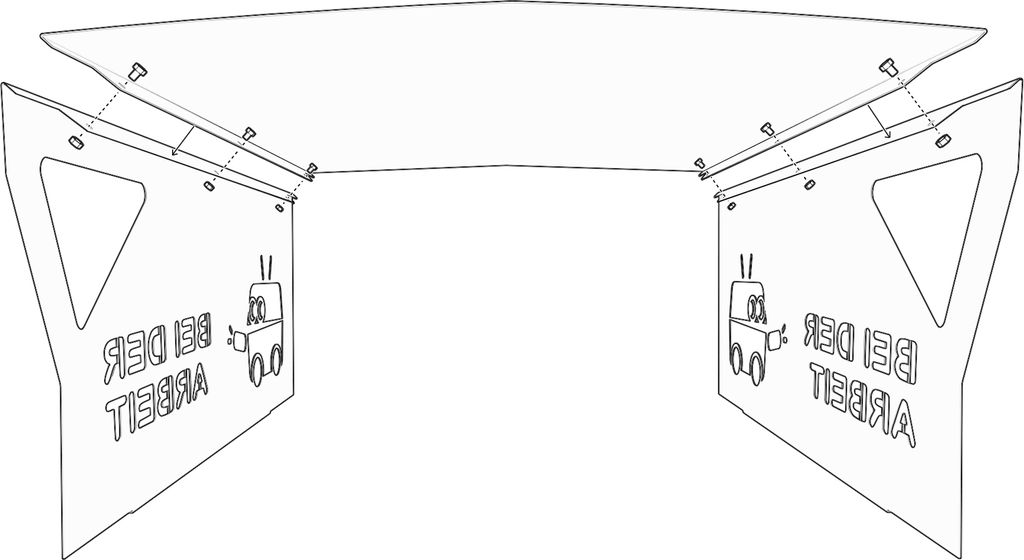 Mähroboter Garage | Carport Überdachung für Rasenmäher | Metall 60x78x33 cm, Farbe:Arbeit Schwarz Matt 60cm
