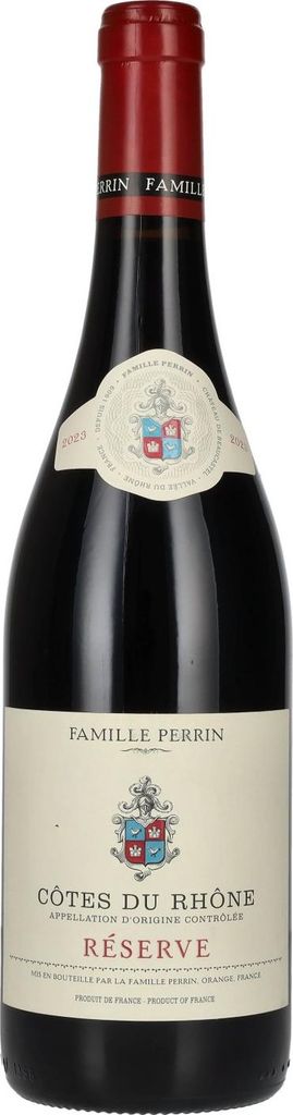Famille Perrin Réserve Côtes du Rhône Rouge 2023 | Rotwein Produktbild 