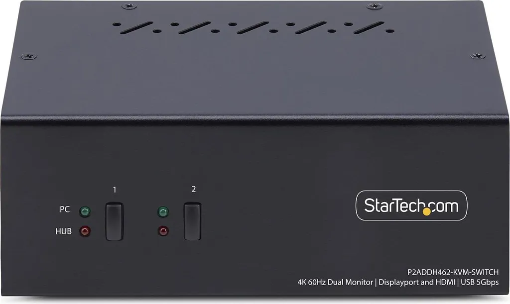 Switch KVM Double Moniteur DP HDMI 4K USB 3.0 - StarTech.com 5Gbps