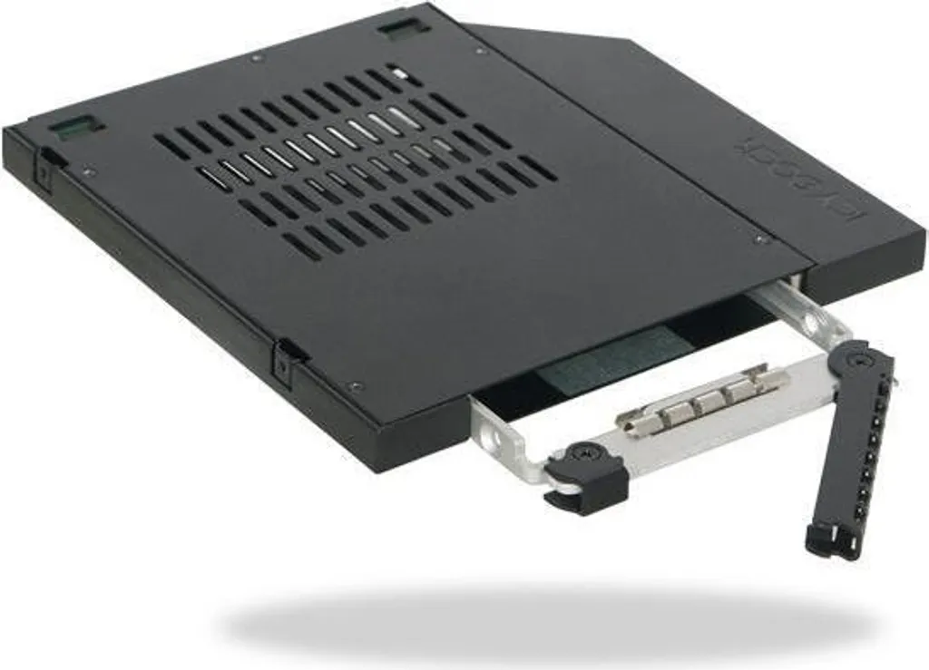 Icy Dock MB411SPO-2B Hard Drive Backplane 2.5" Carrier panel Schwarz (MBB411SPO-2B)