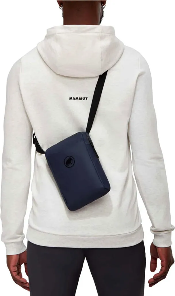 Mammut Seon Pouch Marine Pochette Déperlante avec Compartiments Zippés - 6