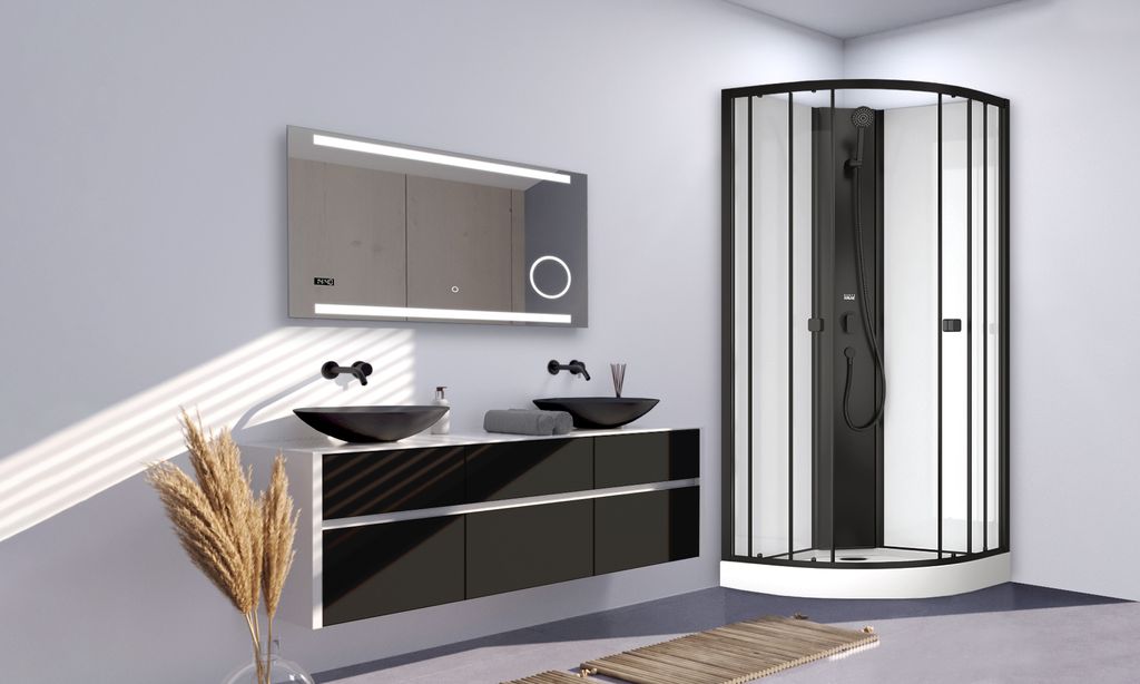 Dusche Komplett Marwell Komplettdusche Prime Style Produktbild 2