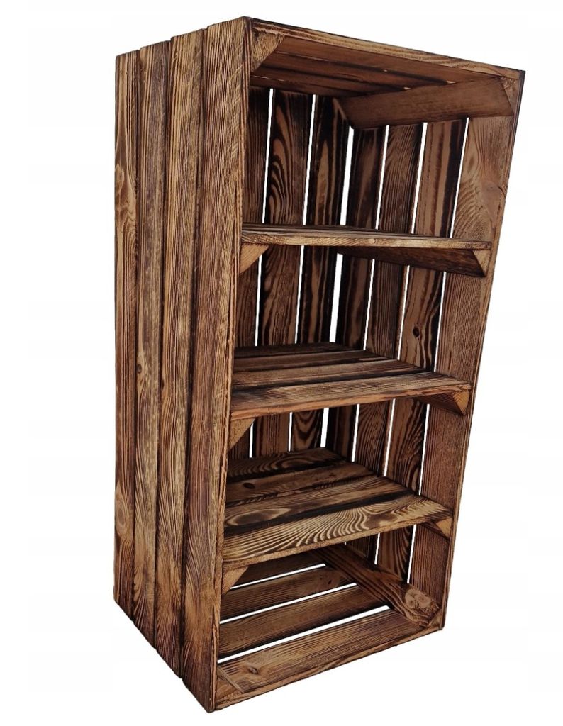 Holzkiste mit Zwischenbrett 75x40x30 cm - Weinkiste Produktbild 