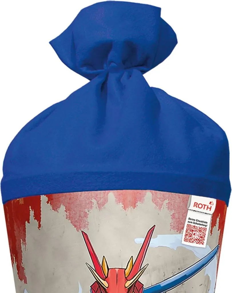 Cornet de Scolarité Tech Warrior 70cm pour la Rentrée des Classes - 4
