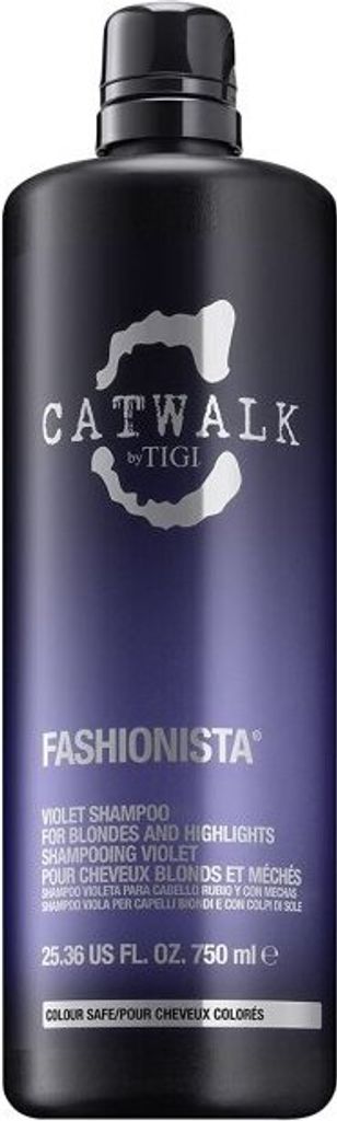 Tigi Catwalk Fashionista Violet Shampoo 750 ml Produktbild 
