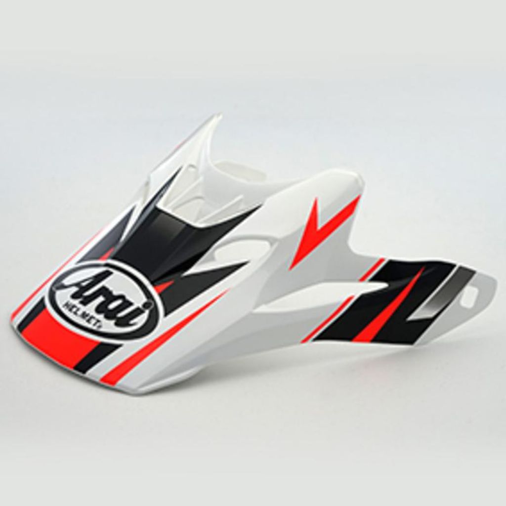 ARAI Peak MX-V TIP RED OFFROAD HELMET