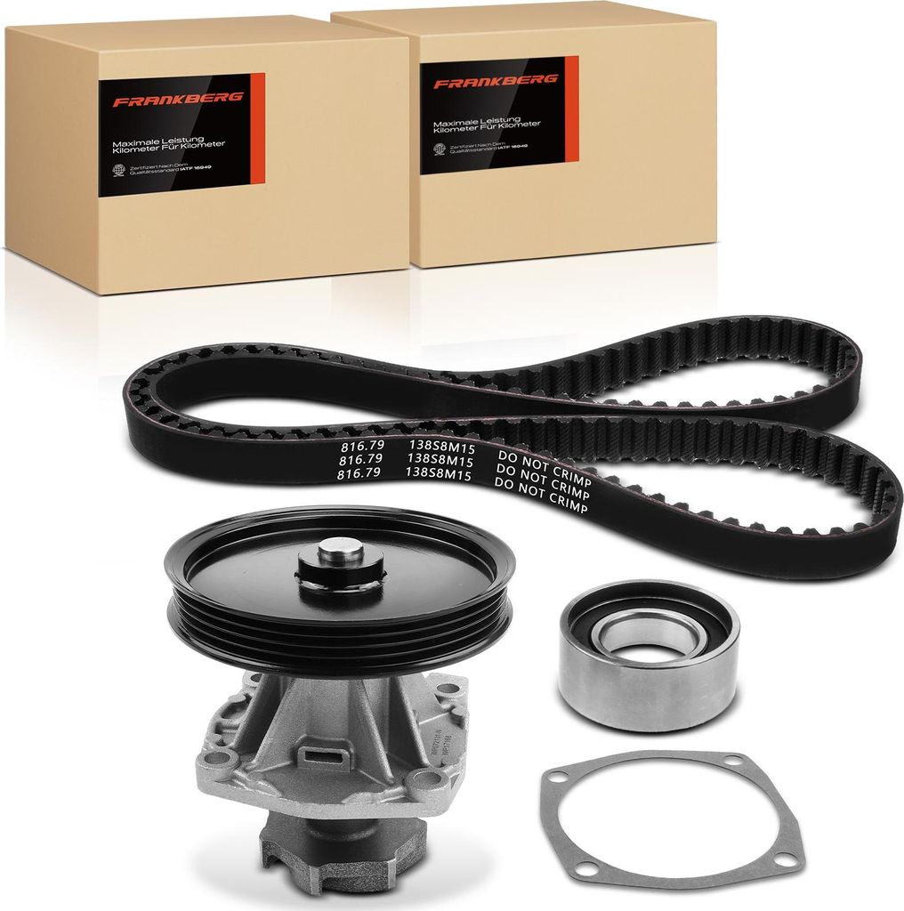 Frankberg 1x Zahnriemensatz+1x Wasserpumpe für Fiat Fiorino 146 Tempra 159 Tipo Lancia Dedra
