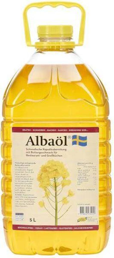 Albaöl - Rapsöl mit Buttergeschmack - 5 Liter