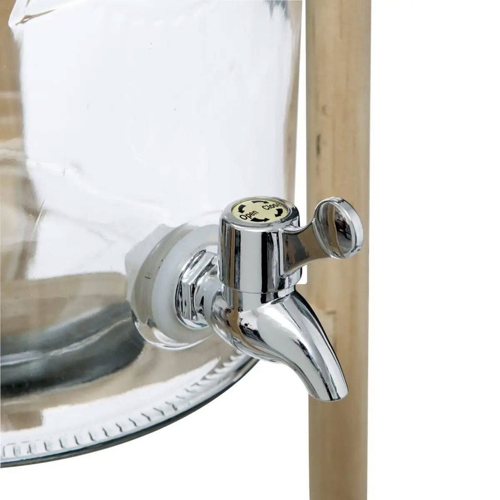 Getränkespender mit Ständer, 8 L, Glas Produktbild 2
