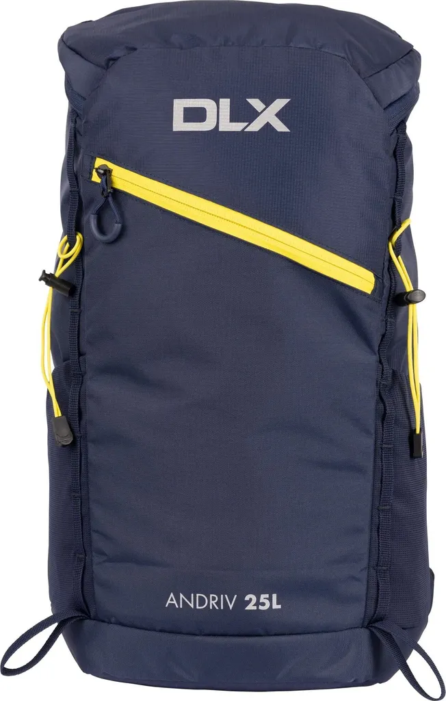 Sac à dos 25L Trespass Andriv DLX Bleu Marine pour Voyage et Sport