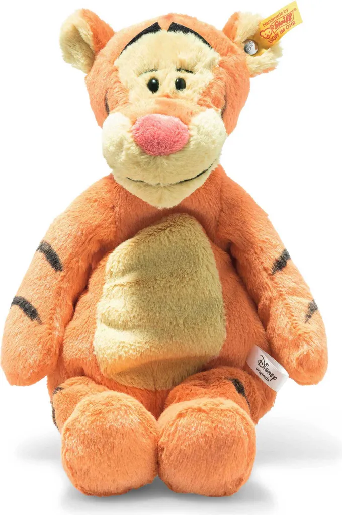 Tigrou Steiff Peluche 30cm Douceur Unique - Orange Beige EAN 024535