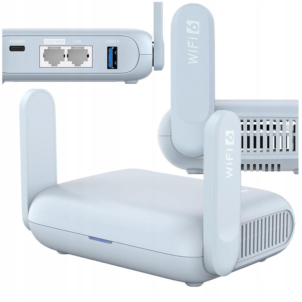 Router podróżny GL.iNet Beryl AX GL-MT3000 WiFi 6 AX3000 Zdjęcie produktu 
