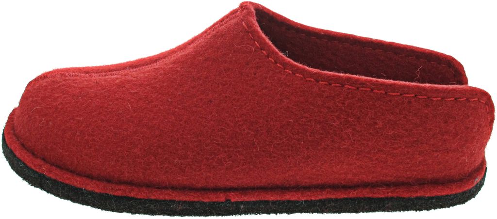 Haflinger Flair Smily Hausschuh Rot Produktbild 