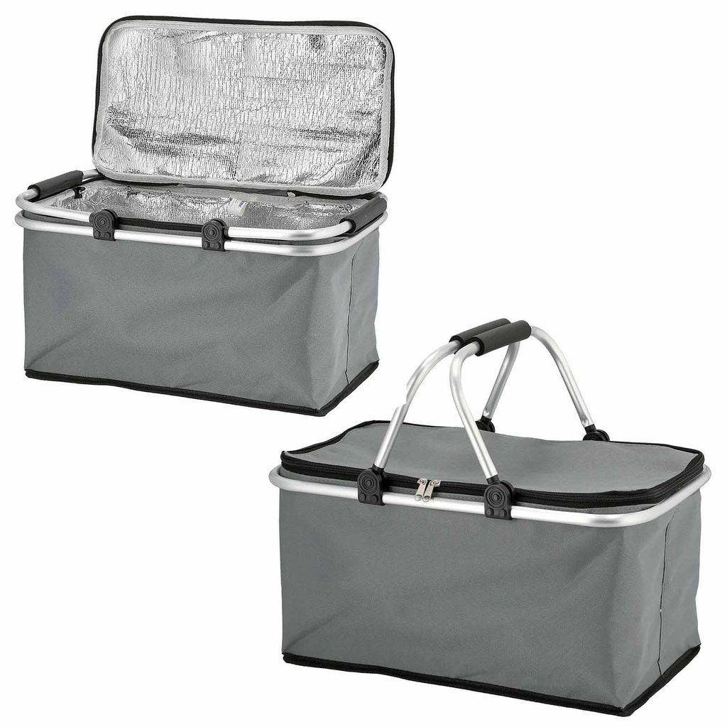 2er Set Thermo Einkaufskorb 30l Kühltasche Thermokorb Produktbild 