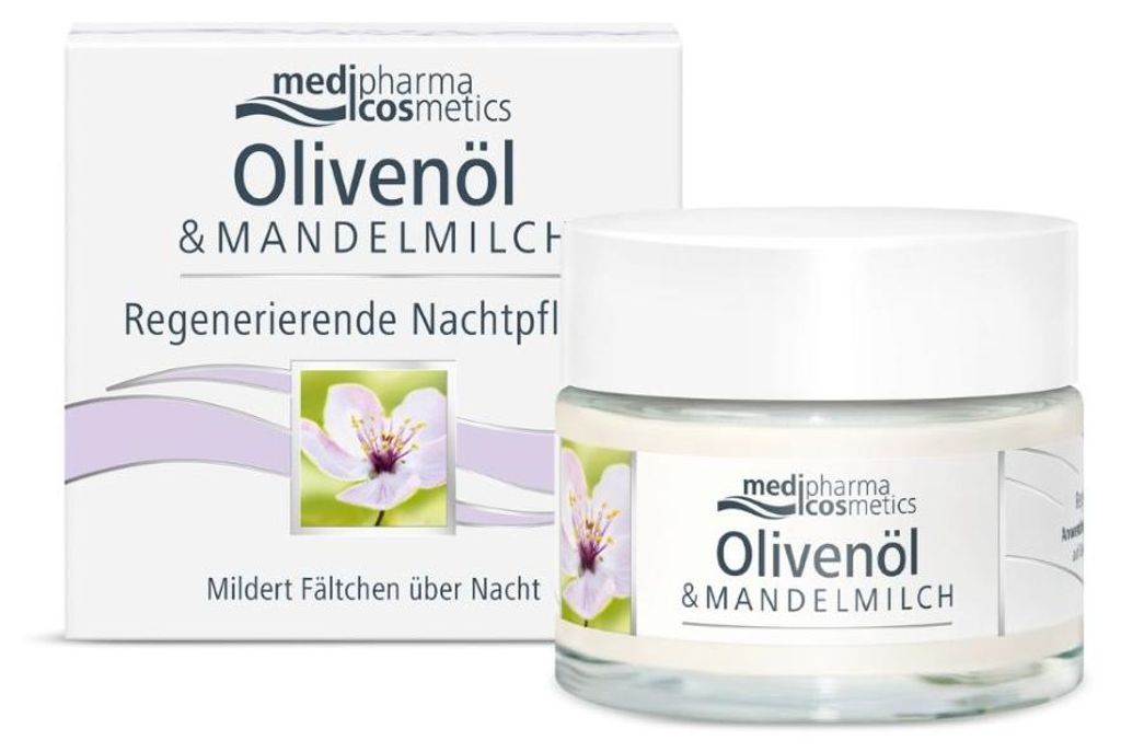 Medipharma Cosmetics Olivenöl & Mandelmilch regenerierende Produktbild 