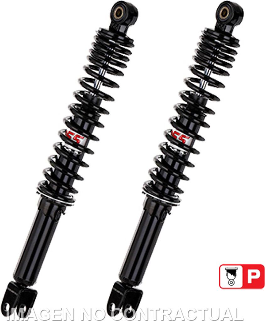 Federbein D220-Serie Stereo hinten passend für Kymco People S 250 (05-08) TD220-390P-02-88