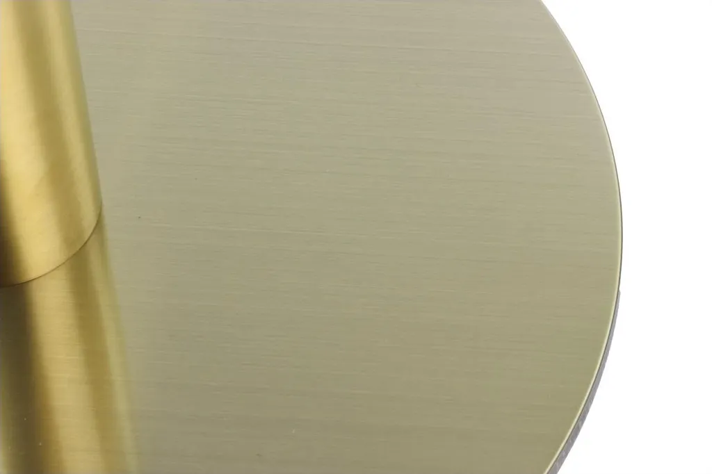 Support table de restaurant et hôtel en acier inoxydable or 72cm