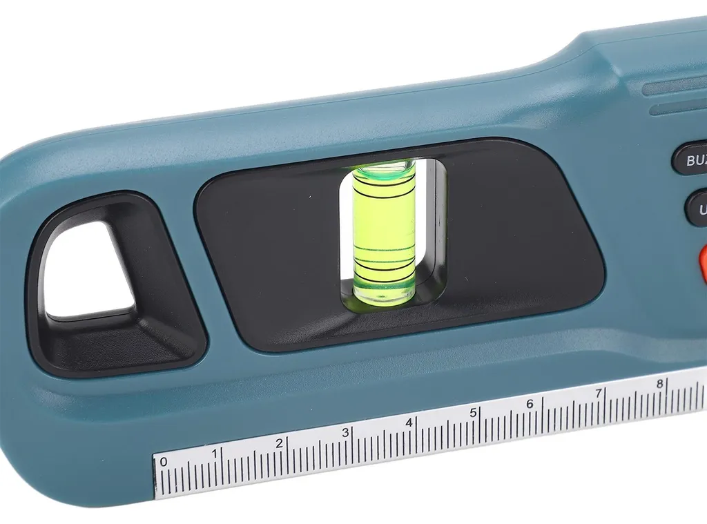 Mesureur d'angle numérique haute précision LCD pour menuiserie cyan - 4