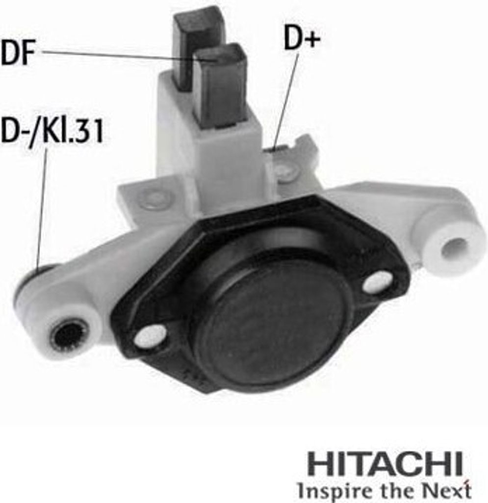 HITACHI 2500512 Lichtmaschinenregler 14,5V für VW Transporter IV Bus (70B, 70C, 7DB, 7DK, 70J, 70K, 7DC, 7DJ) Generator