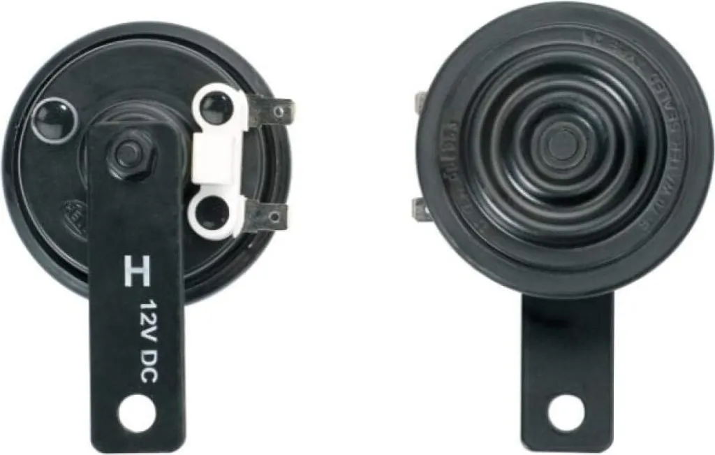 Avertisseur 112dB HELLA S70 sonore aigu 420Hz avec connecteur plat