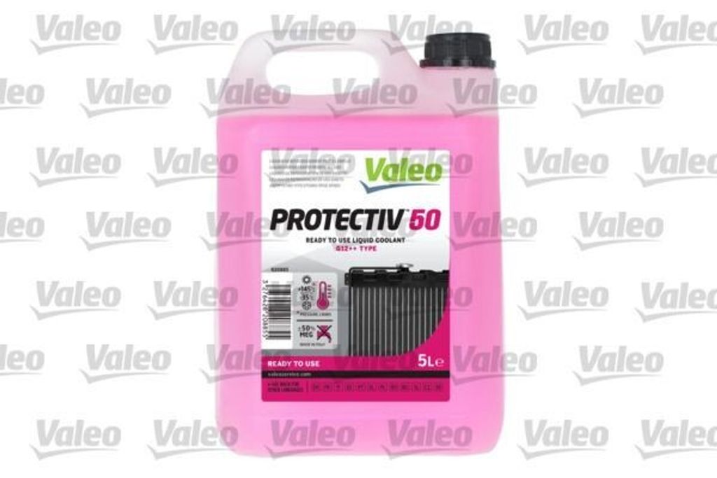 VALEO Kühlmittel Kühlerfrostschutz 5L Violett -35°C 145°C Antifreeze Fertigmischung G12++