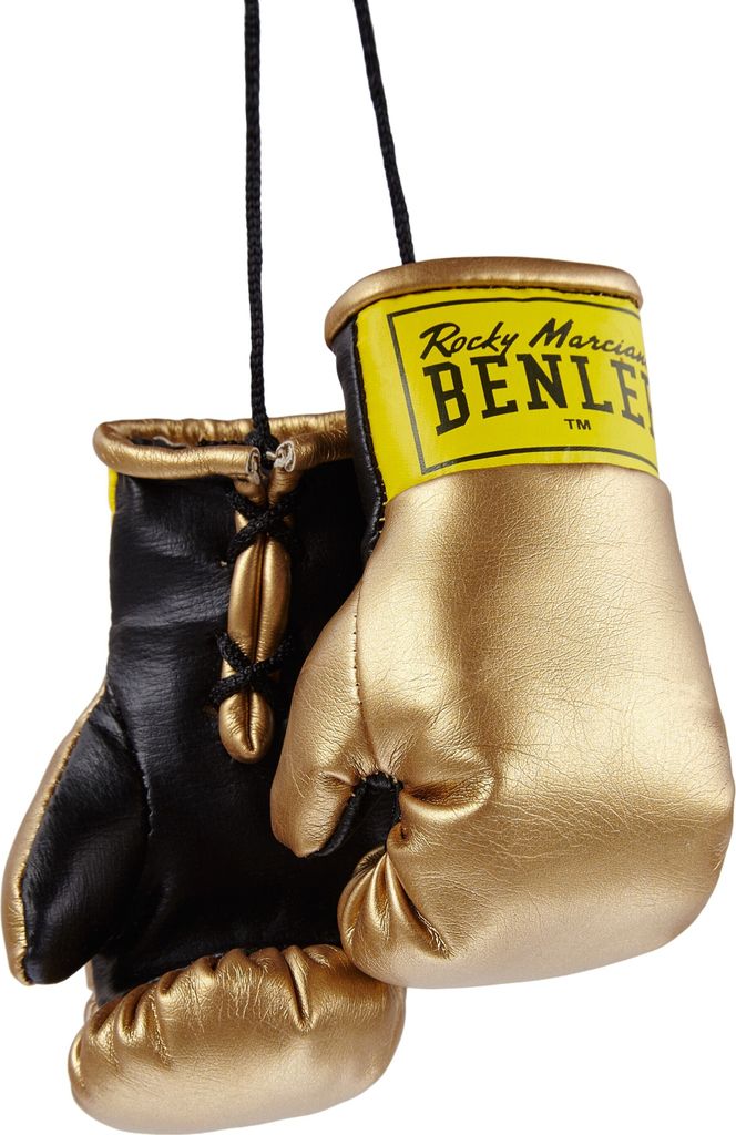 Miniatur Boxhandschuhe MINI GLOVES Gold one size BENLEE Image du produit 