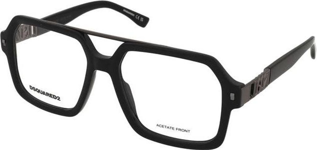 Dsquared2 D2 0174 Black 55/17/145 Herren Brillen