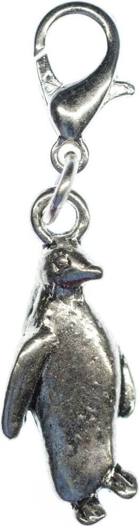 Pinguin Charm Anhänger Bettelarmband Miniblings Charms Antarktis Vogel silber