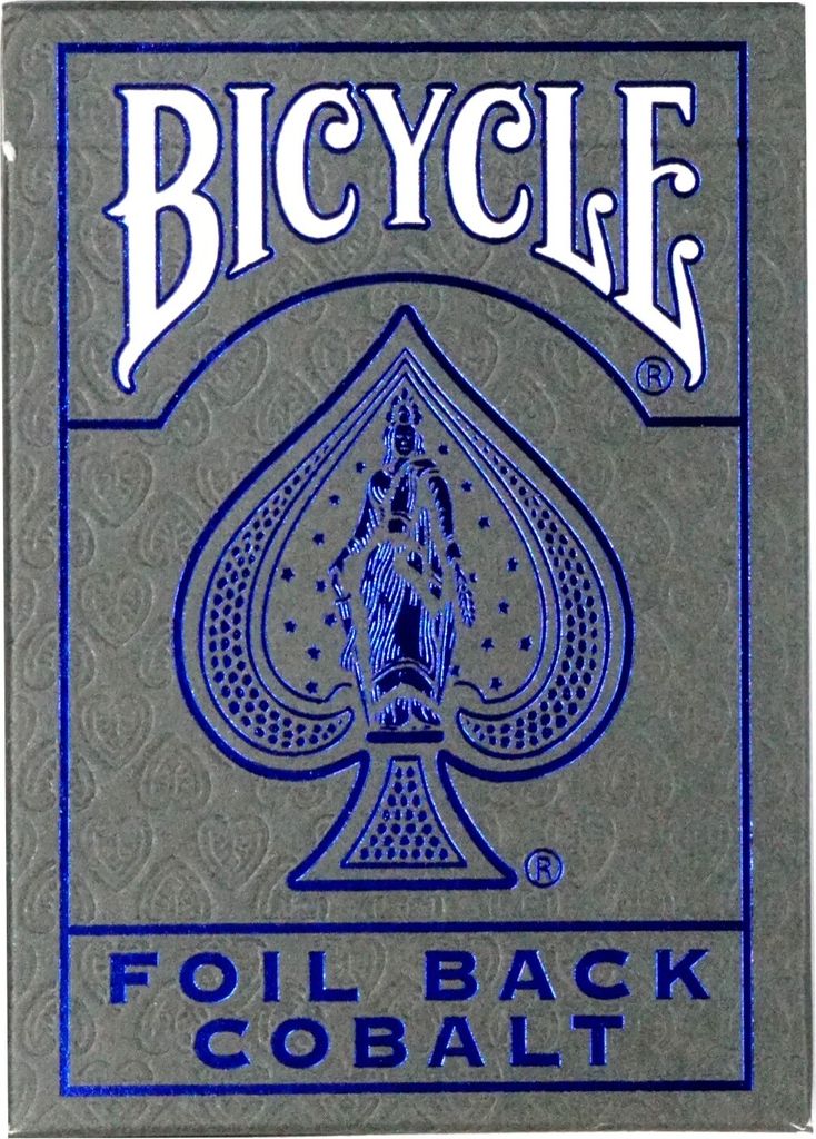 Bicycle METALLUXE COBALT, 56 kusů, Modrá, 1 věž/věží, 4 Obrázek produktu 