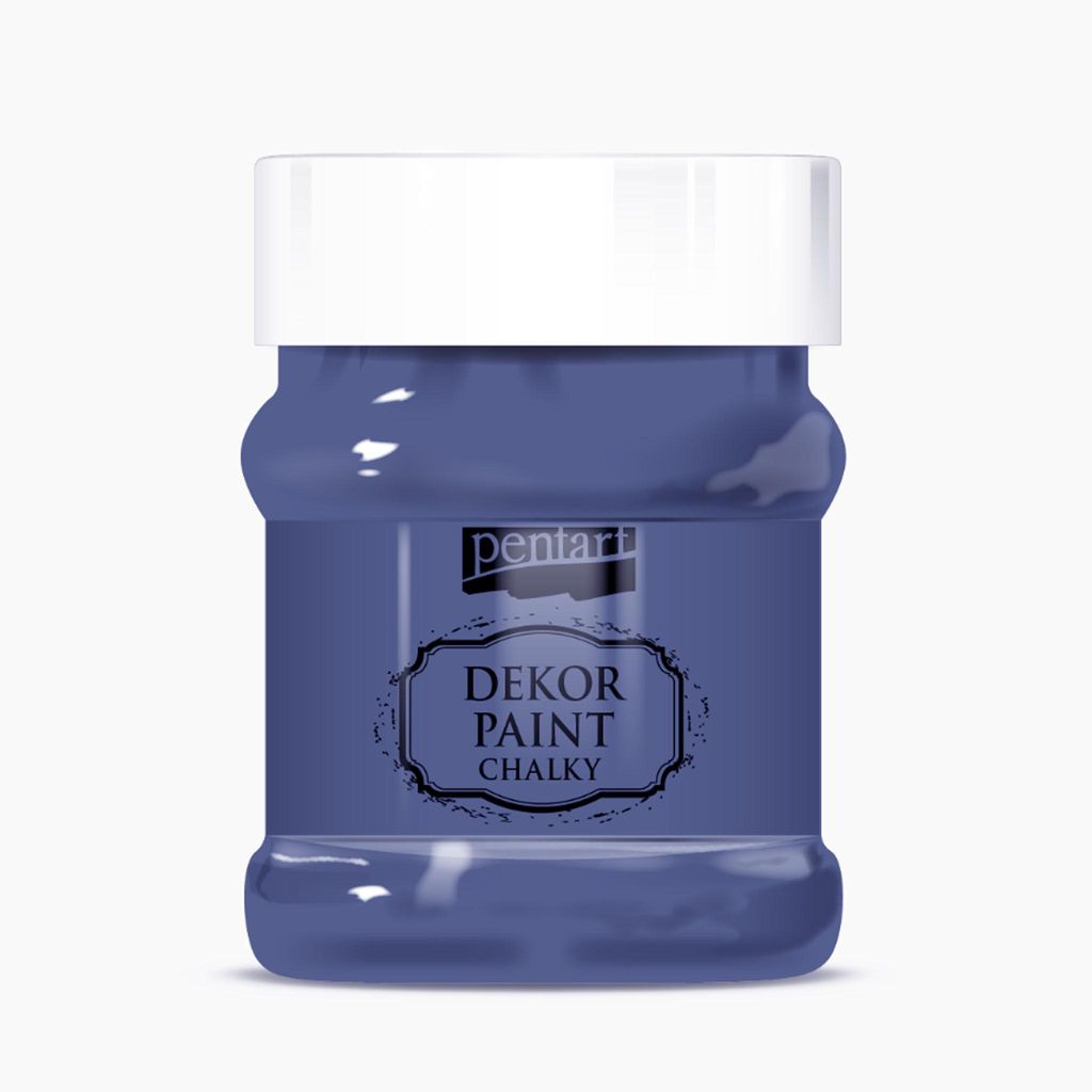 PENTART Dekorfarbe Chalky, 230 ml, Denim