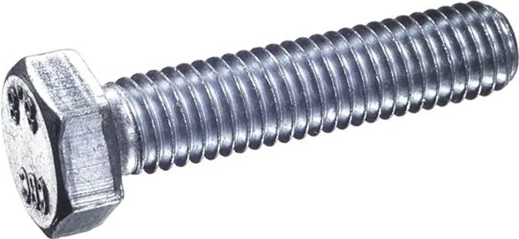 Vis M6x35 Fix-Nippel galvanisée haute protection avec filetage B.tête