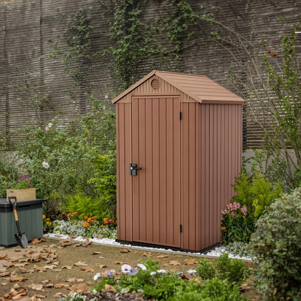 Abri de jardin Keter Darwin 4x4 idéal pour outils et petits espaces - 9