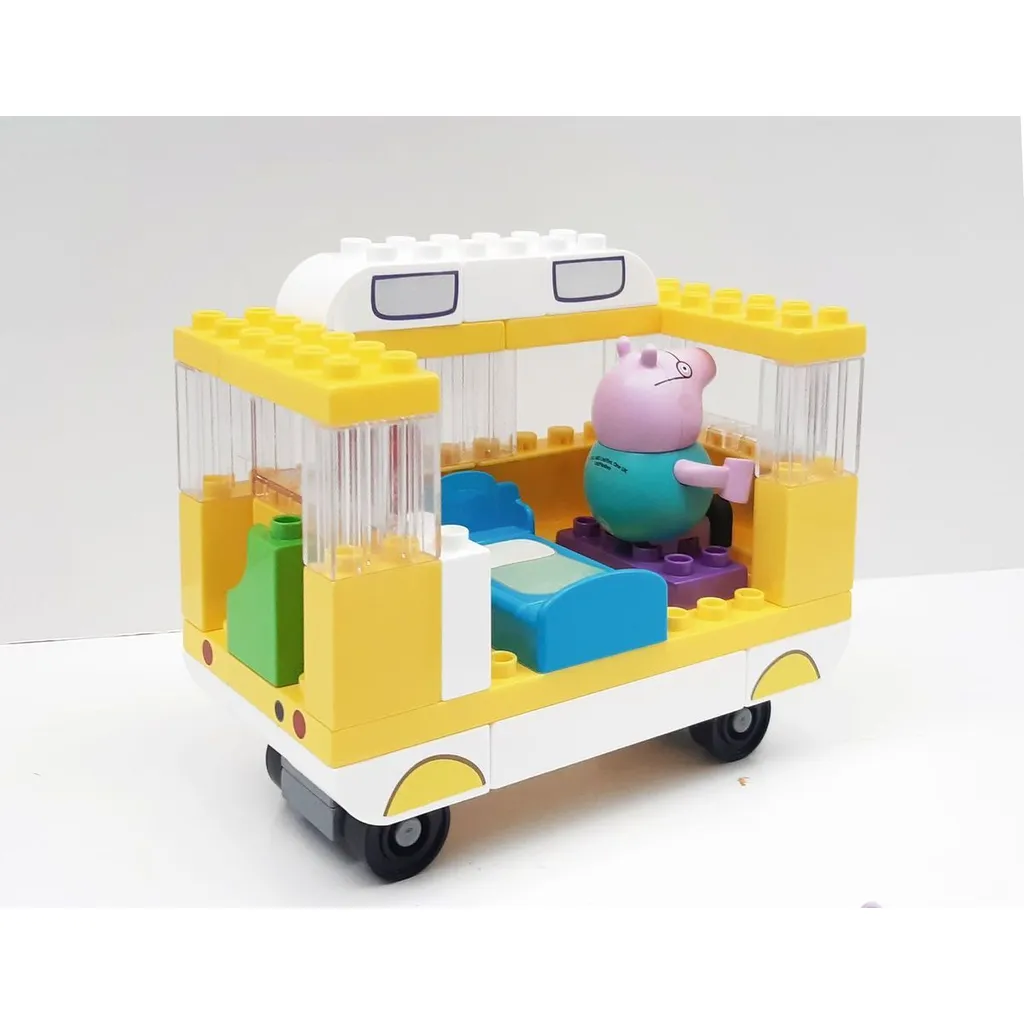 BIG-Bloxx PP Campervan : Set de construction camping-car Peppa Pig