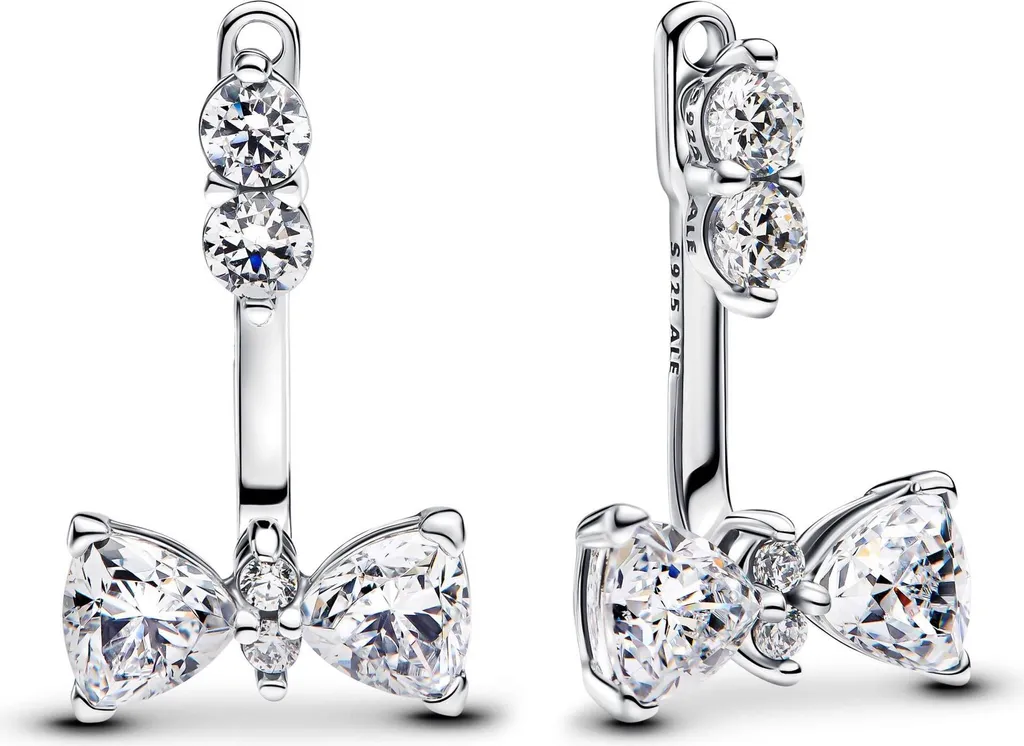 Créoles PANDORA Timeless argent sterling poli au design minimaliste