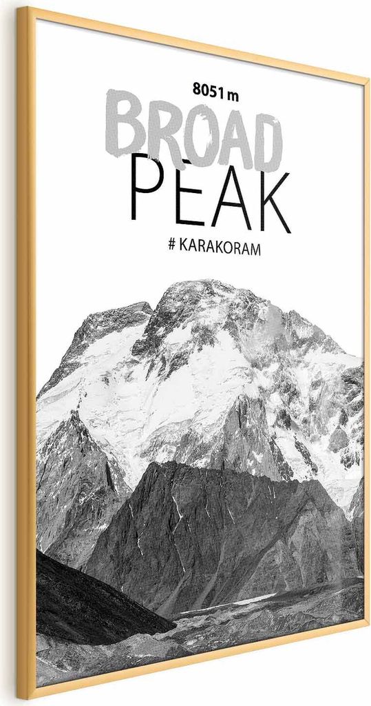 Posterpapier Poster - Broad Peak 60x90 cm Landschaften c-A-0154-ao-a
