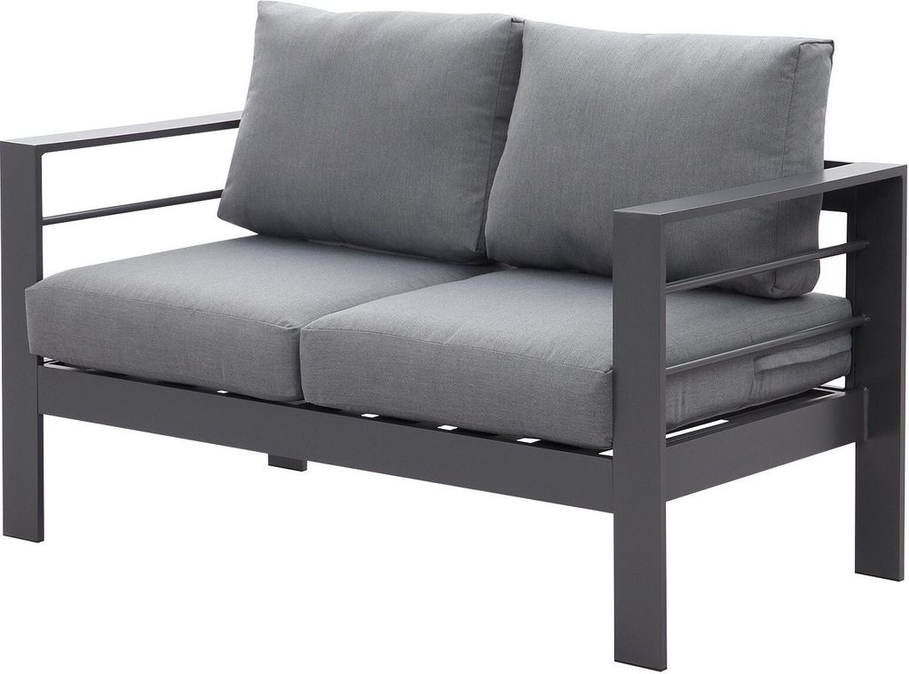 MEXO Loungesofa Gartenmöbel Set 2-Sitzer Gartensofa aus Produktbild 
