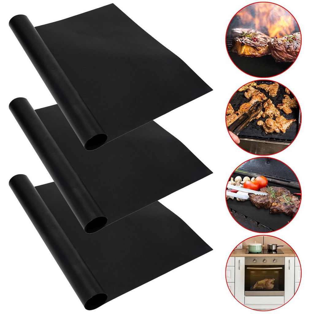 Antihaft BBQ-Grillmatte, 3er-Set Bratmatte aus Produktbild 