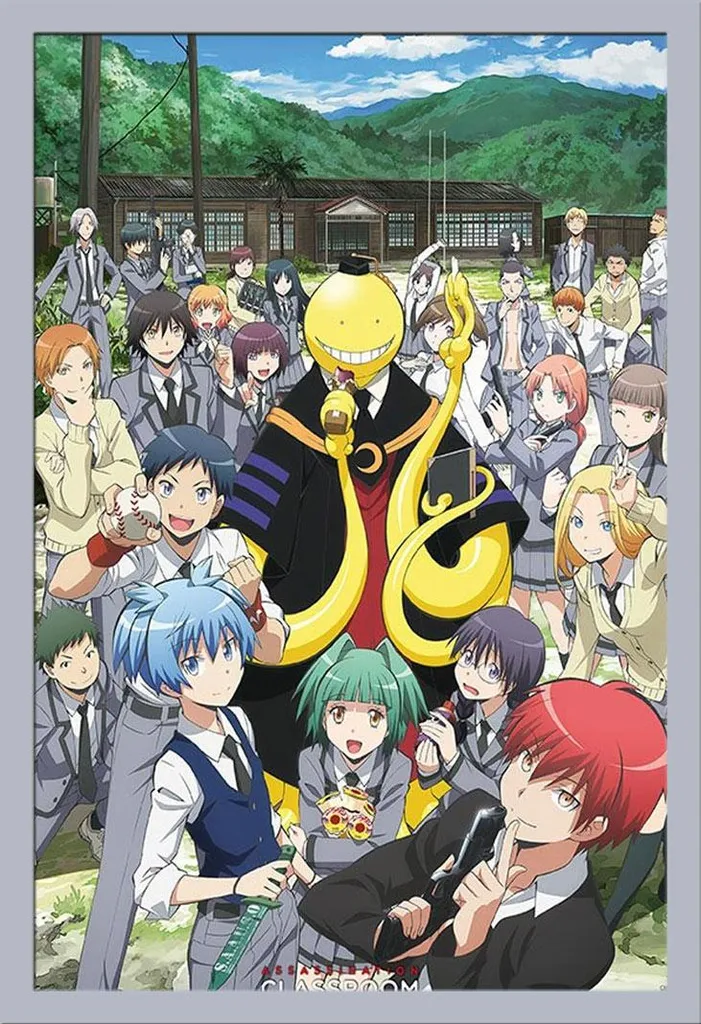 Poster Incorniciato Assassination Classroom 61x91.5 Shinsuke Argento