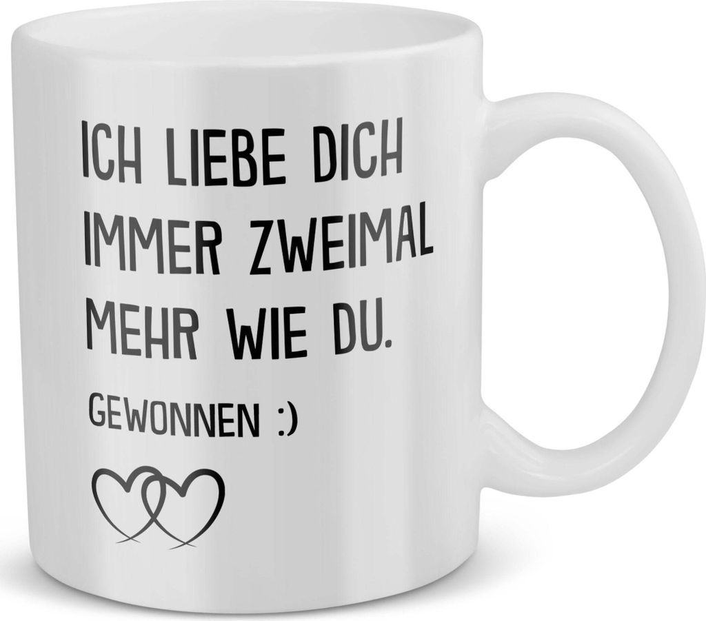 22Feels Jahrestag Geschenk Frauen Männer Hochzeitstag Ehemann Ehefrau Valentinstag Freund Freundin Geburtstag Weihnachten Liebe Paar Beziehung Kaf...