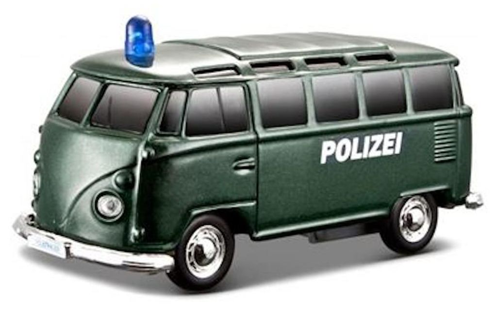 Maisto - VW T1 Einsatzfahrzeug mit Licht & Sound (12cm) Produktbild 